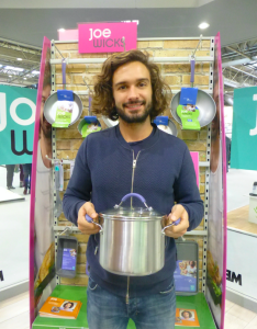 Above: Celebrity Joe Wicks is a hot brand for Christmas at Manns of Cranleigh.
