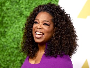 Above: Lifestyle guru Oprah Winfrey.