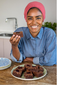 Above: Part of the home page of Nadiya’s online shop.