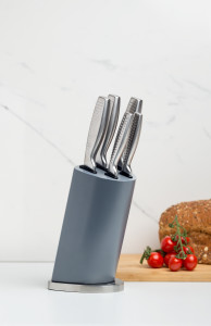 Above: bira has argued that knives cannot be locked away in cabinets when sold by independent retailers. The knife block image is courtesy of Haden.