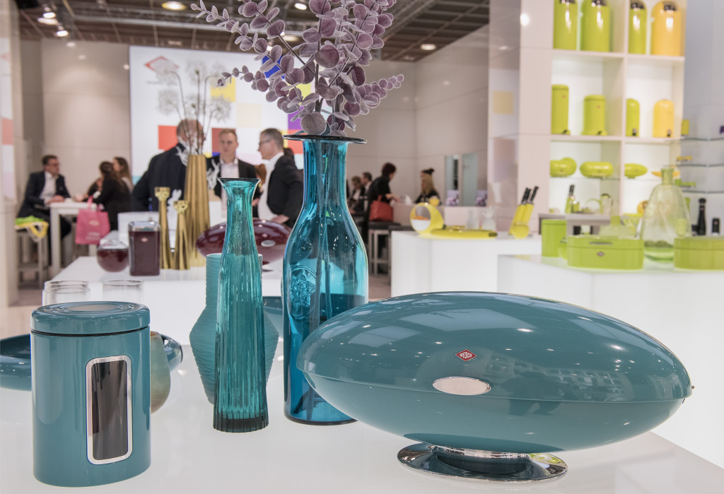 Above: Wesco’s stand in the Housewares & Storage halls at this year’s Ambiente.