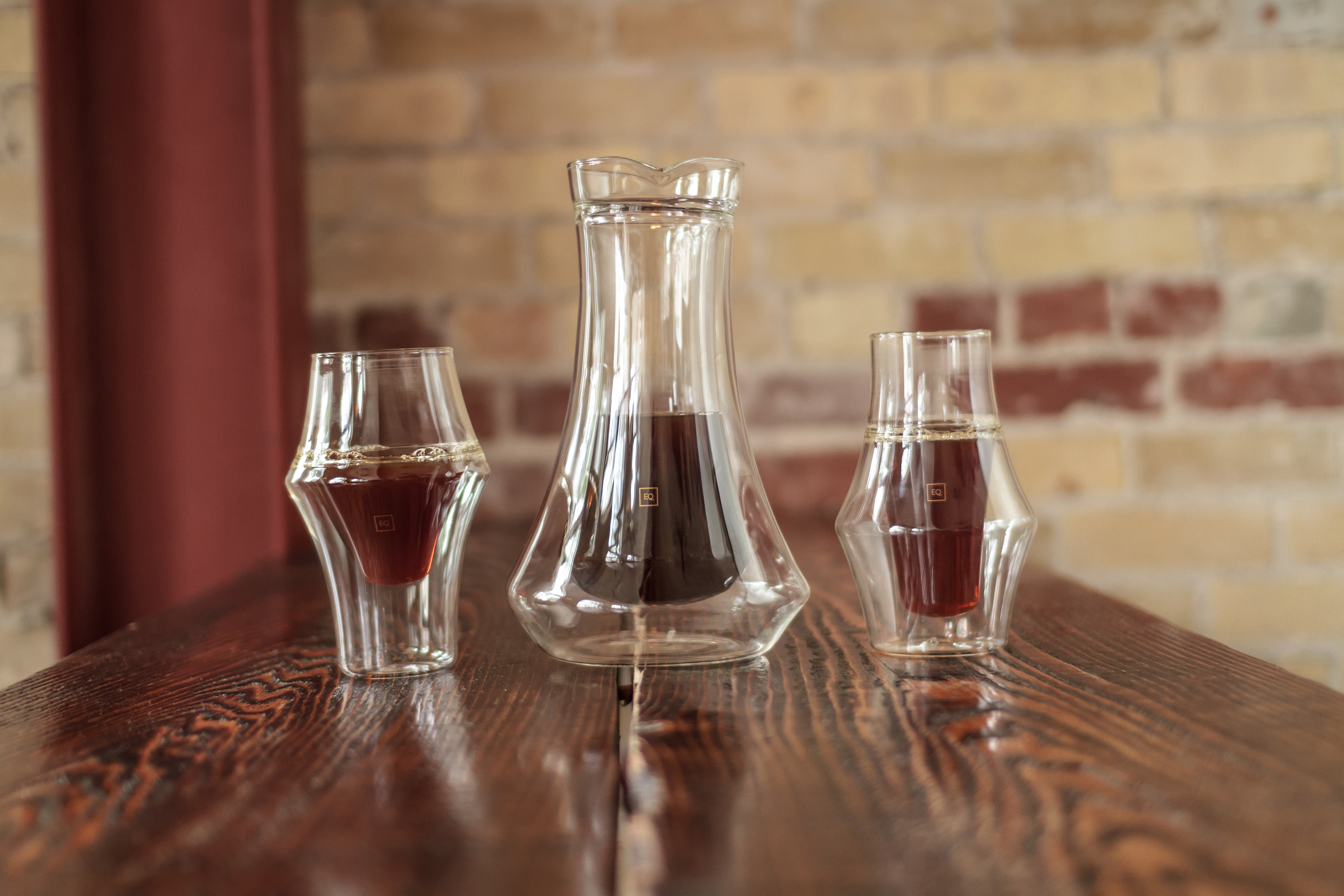 Kruve - Excite & Inspire | Coffee Glasses | Clear | 150ml x 2