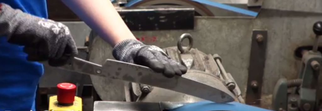 Above: An excerpt from Taylors Eye Witness’ video on the making of its Heritage knives in Sheffield.
