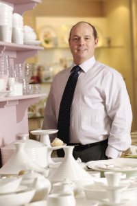 Above: Phil Atherton, Portmeirion Group’s sales and marketing director.