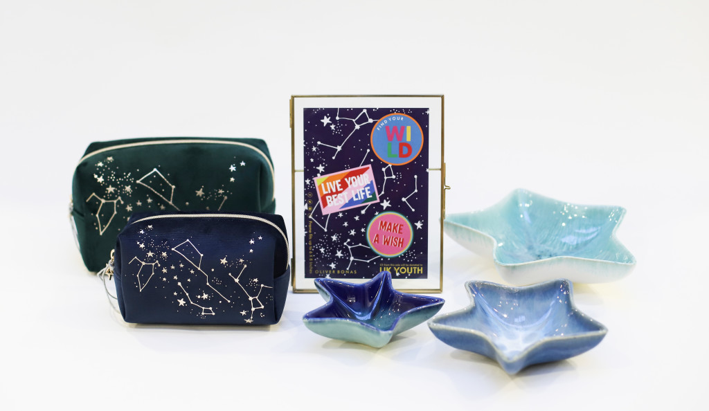Above: Starfish shaped ceramic bowls are among the first products on sale in aid of UK Youth.
