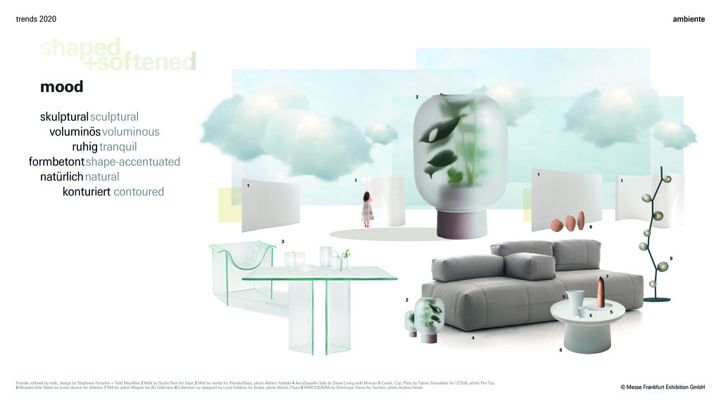 Above: Ambiente Trends 2020: an image depicting shaped + softened’