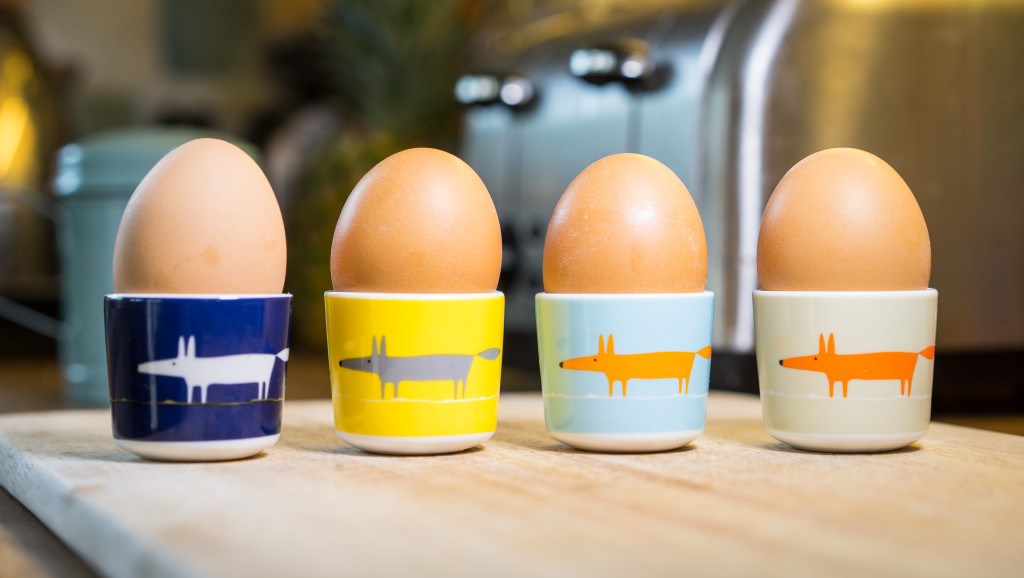 Above: Scion eggcups by MAKE International.