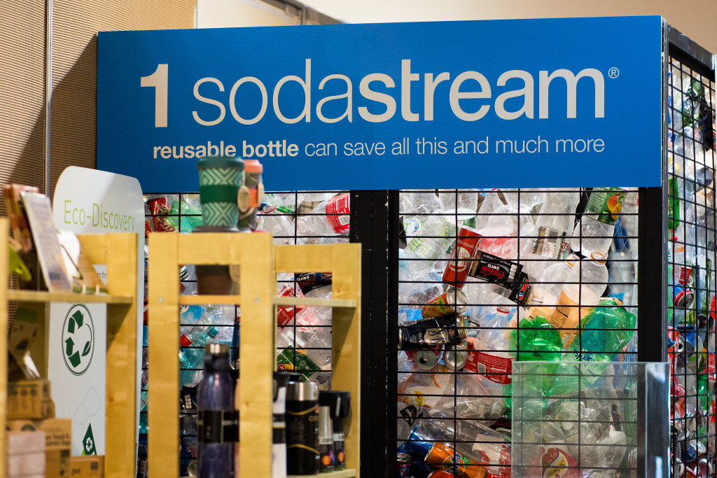 Above: SodaStream’s Cage of Shame, as featured at The Housewares Show.
