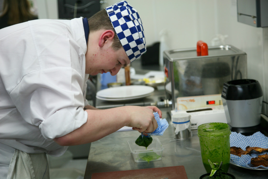 above: Young contestants in action during the last cooking awards (hitherto known as the Teflon Diamond Standard Awards).