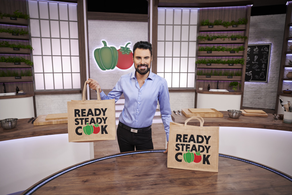Top: Rylan Clark-Neal has given new meaning to the Red Tomatoes and Green Peppers – the team names for popular TV show Ready Steady Cook, which is ready for new housewares licensing partners.