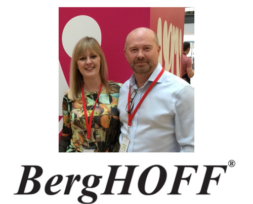 Above: Andy spent the past six years successfully building up the BergHOFF brand in the UK (with wife Paula, pictured), and worked in the housewares industry for nearly 35 years.