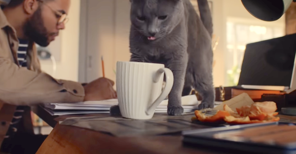 Above: John Lewis’ ANYDAY Ribbed Mug takes centre stage in the retailer’s new tv advertisement. The range is “designed around how our customers live today,” says JL executive director Pippa Wicks.