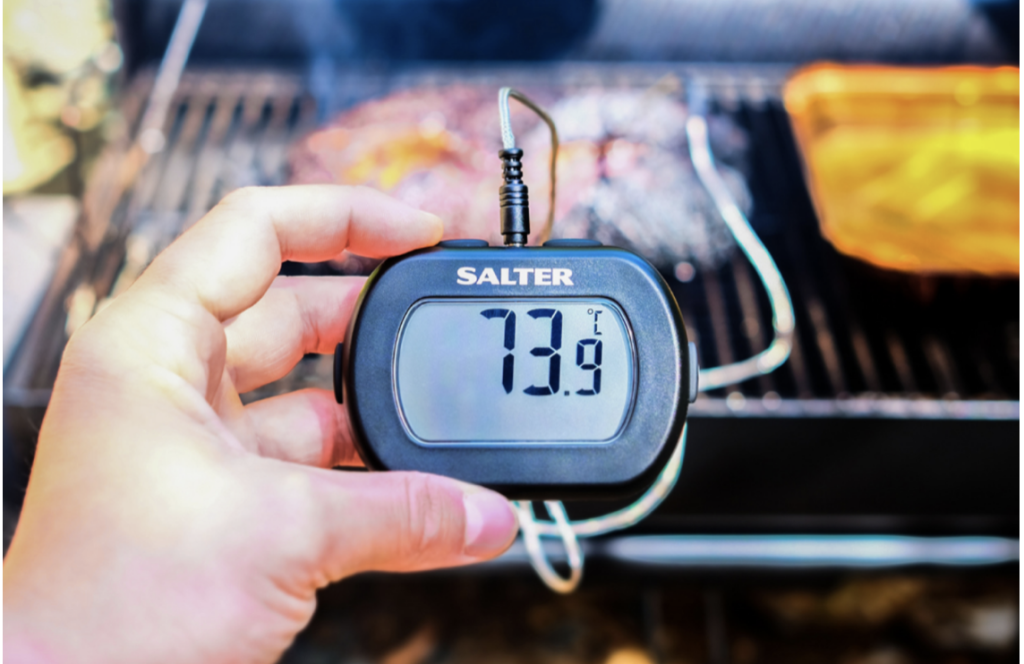 Above: Meat thermometer by Salter – the historic brand is renowned for its precision measurement tools.