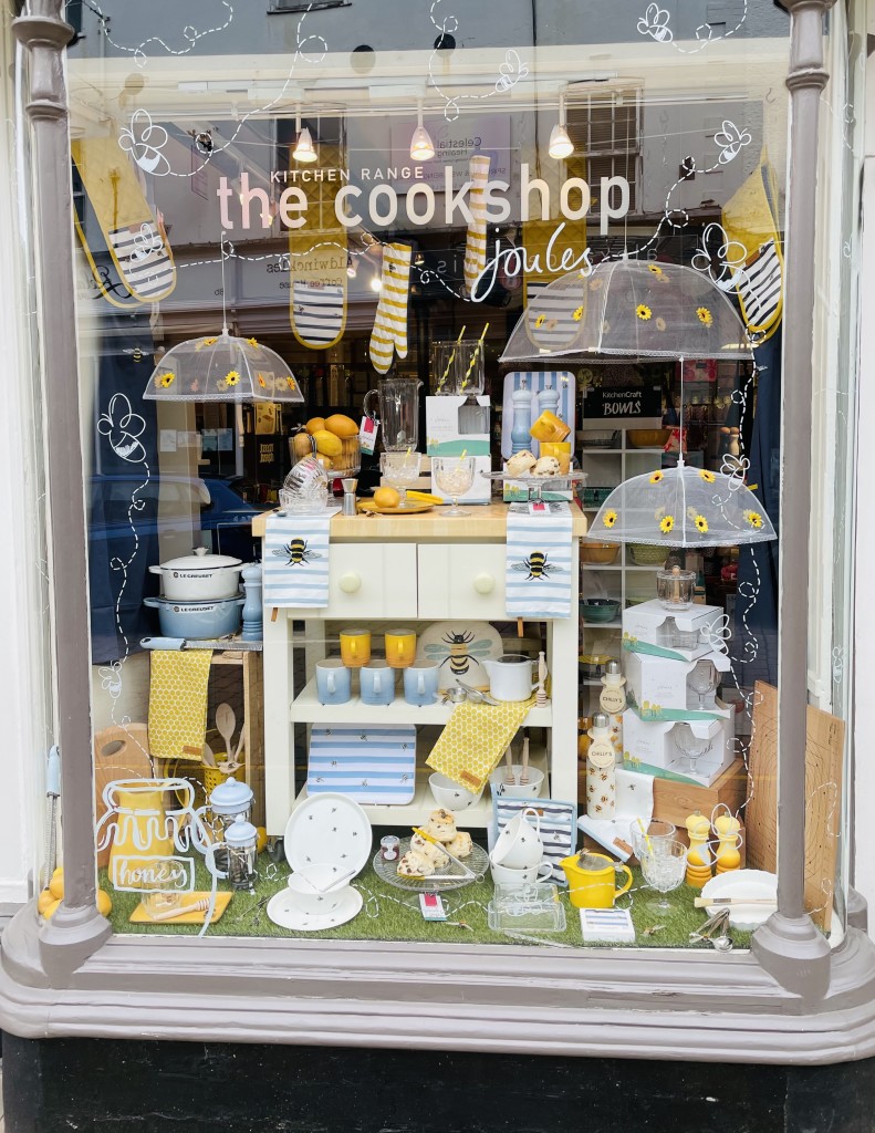 Above: Creating a buzz: The Kitchen Range Cookshop.