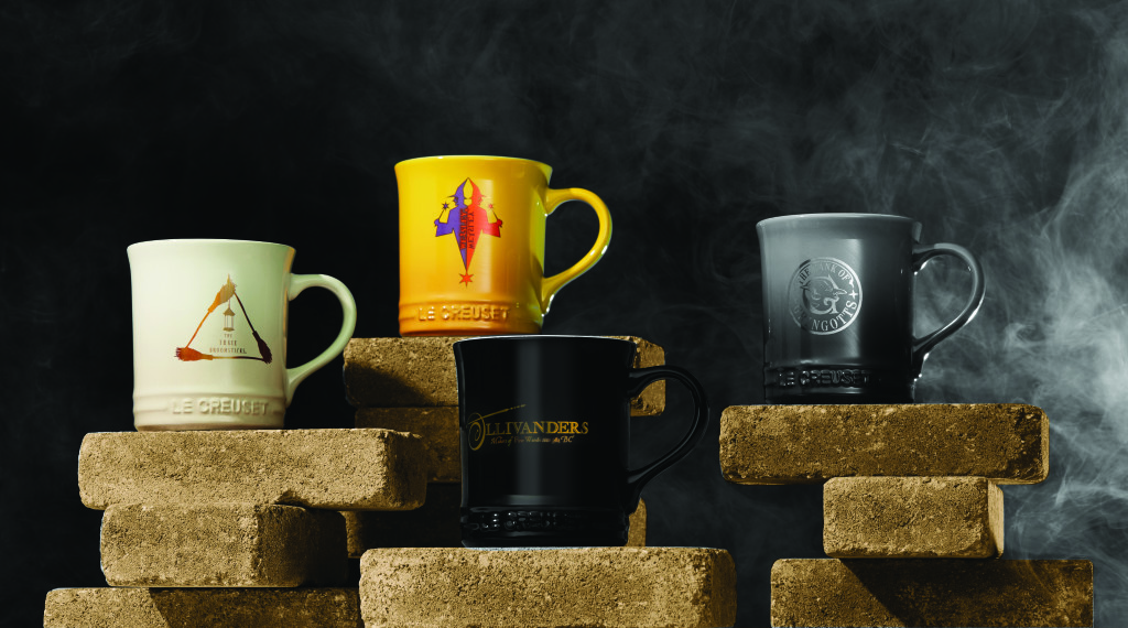 Above: Magical Location Mugs that reveal a hidden message.