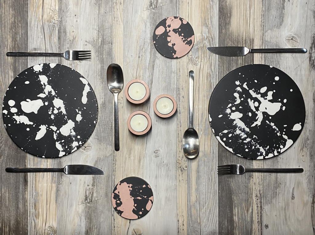 Above: The Tableware Collection from Concrete & Wax is among the Kitchen & Dining award finalists.