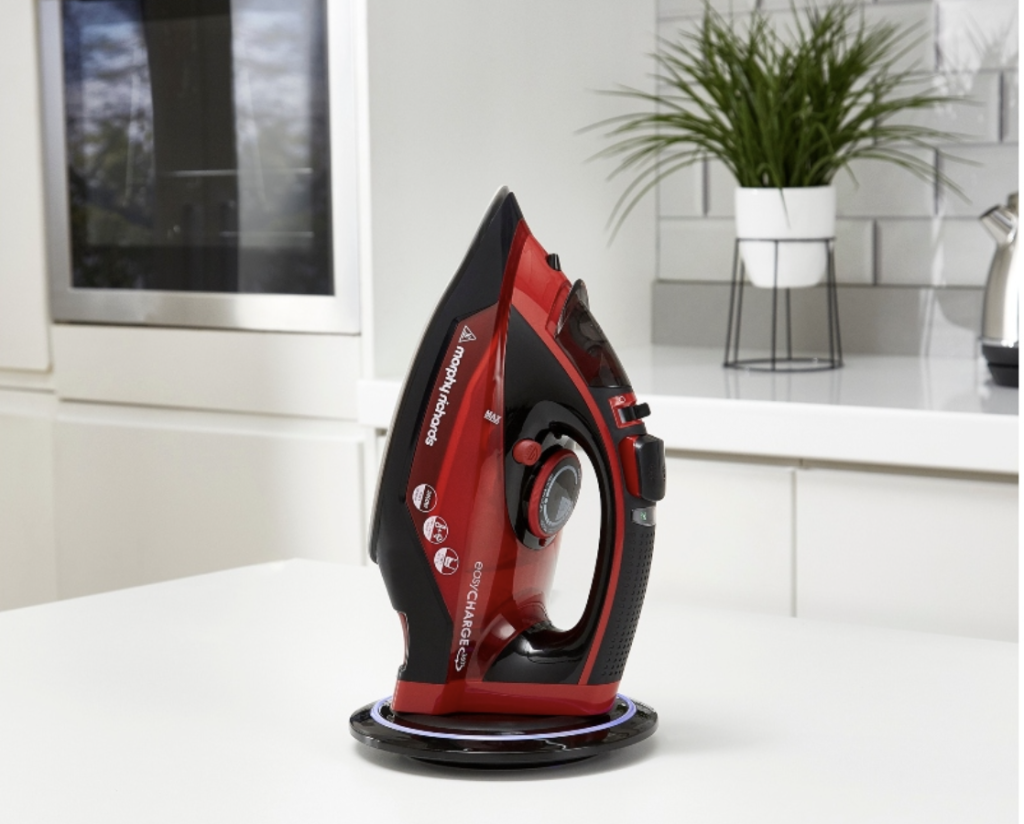 Above: Strix technology is used in Morphy Richards’ bestselling easyCharge 360 cordless iron.