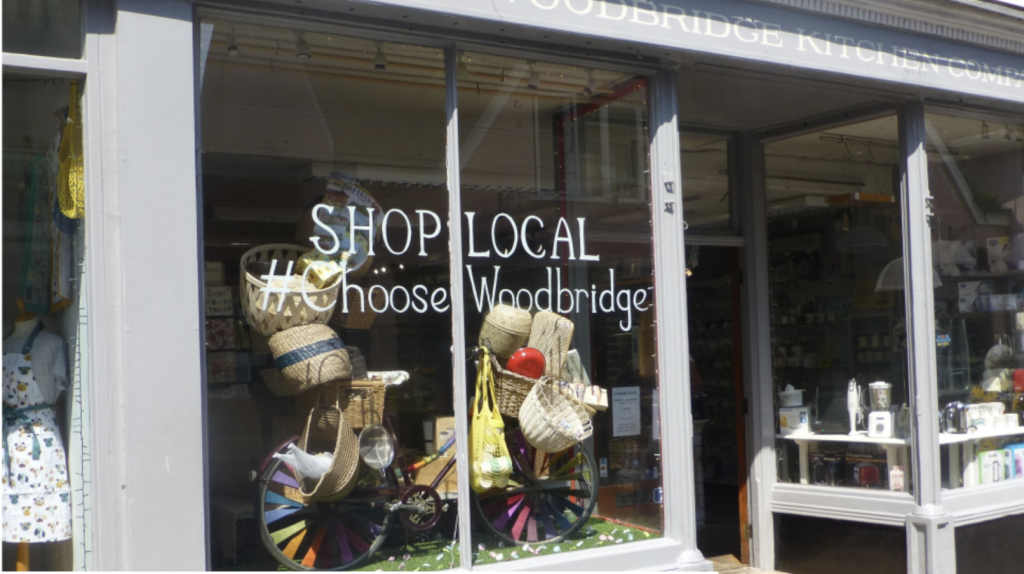 Above: The Woodbridge Kitchen Company is among the housewares retailers on the Neartoo platform, which connects consumers with local independents.