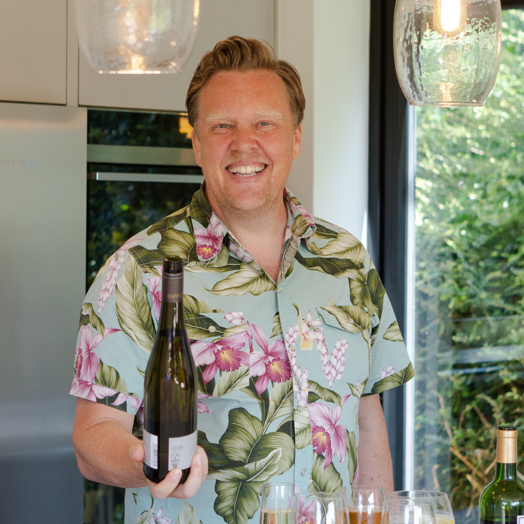 Above: Olly Smith will put be pairing wine and glassware at Exclusively.