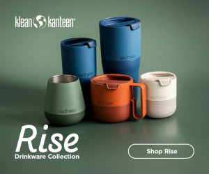 Progressive Housewares Sept23 - 300x250px MPU - Klean Kanteen Rise Drinkware