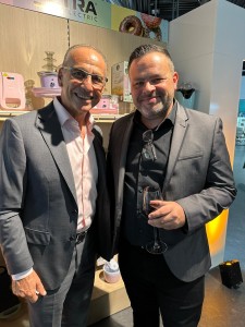 Rob Willis with Theo Paphitis, chairman of Ryman Group, a key retail partner for Ultimate Products.